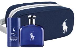 COFFRET POLO BLUE 125ML + DESOD STICK 40ML + NECESSAIRE
