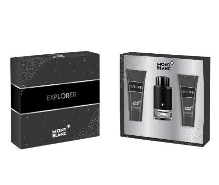 COFFRET MONTBLANC EXPLORER EDP 100ML + AS + SG 100M