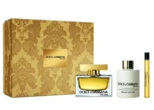 COFFRET DG THE ONE EDP 75ML + BODY LOTION 100ML + SPRAY 10ML