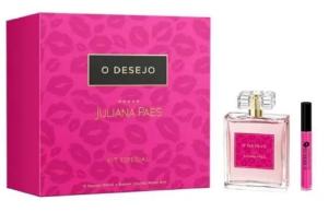 COFFRET JULIANA PAES O DESEJO EDT 100ML + LIP GLOSS