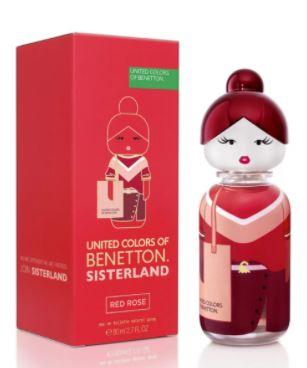 PERFUME SISTERLAND RED ROSE 80ML EAU DE TOILETTE