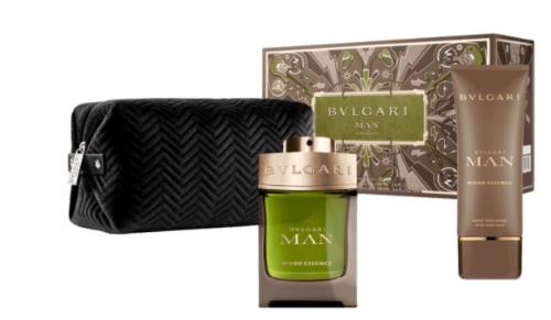 COFFRET BVLGARI MAN WOOD ESSENCE 100ML EDP + 100 ML