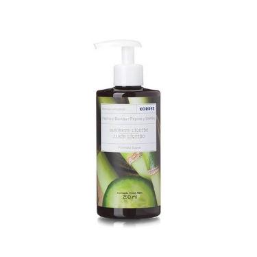 SABONETE LIQUIDO KORRES BAMBU E PEPINO - 250ML