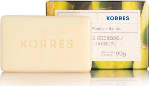 SABONETE EM BARRA KORRES BAMBU E PEPINO - 90G
