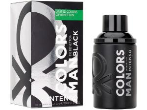 PERFUME BENETON COLORS BLACK MAN INTENSO EDP 100ML