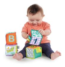 BRIGHT STARTS GRAB E STACK BLOCKS