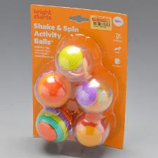 BRIGHT STARTS SHAKE E SPIN ACTIVITY BALLS