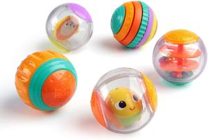 BRIGHT STARTS SHAKE E SPIN ACTIVITY BALLS