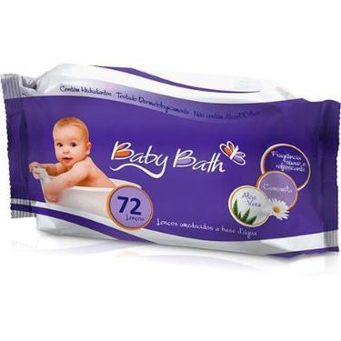 LEN�OS UMEDECIDOS BAS AGUAS 72 UNIDS BABY BATH