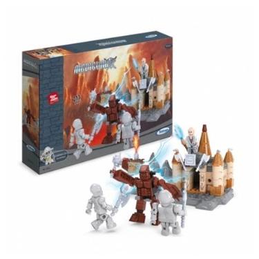 BLOCOS PRA MONTAR DEFESA DO CASTELO MEDIEVAL (213 PE�AS)