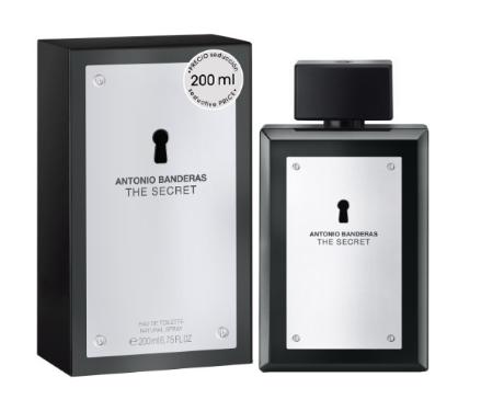 PERFUME THE SECRET MASCULINO ANTONIO BANDERAS 200ML EAU DE TOILETTE