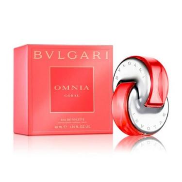 PERFUME BVLGARI OMNIA CORAL FEMININO 40ML EAU DE TOILETTE