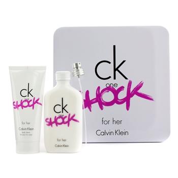 COFFRET CK ONE SHOCK HER 200+100ML