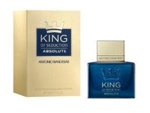 PERFUME KING OF SEDUCTION ABSOLUTE MASCULINO ANTONIO BANDERAS 50ML EAU DE TOILETTE