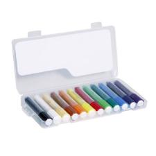 Giz Aquarel�vel Blistado - Estojo com 12 Cores Bismark