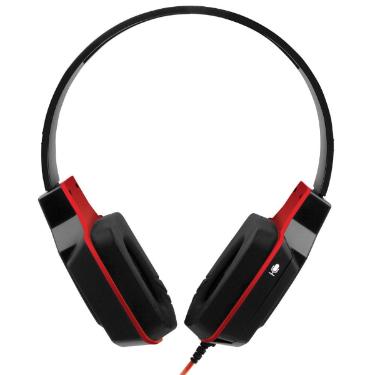 Headset Gamer P2 Preto/Vermelho Multilaser - PH073