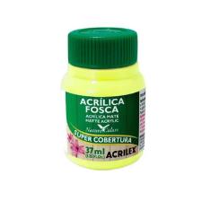 TINTA ACRILICA FOSCA AMARELO LIMAO 504 37ML - ACRILEX