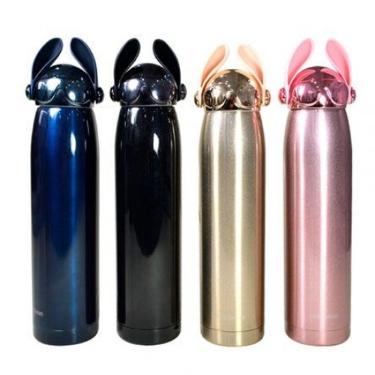 Garrafa Termica 320ml Inox Coelho Sortida