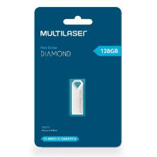 PEN DRIVE Diamond 128GB Met�lico  PD853 MULTILASER