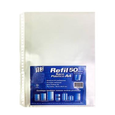 Refil Pl�stico A4 pp Transparente