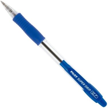CANETA PILOT SUPER GRIP BPGP FINA 0.7 AZUL