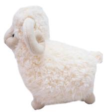 CARNEIRO BRANCO 26CM - PEL�CIA FOFY