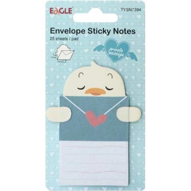Recado Adesivo Envelope Sticky Notes Pato