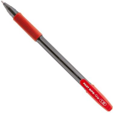CANETA PILOT BPS GRIP 1.6 VERMELHA TAMPA