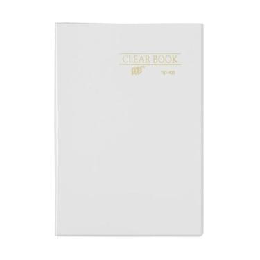 Pasta Cat�logo 40 folhas Of�cio-ClearBook -Transp. CRISTAL