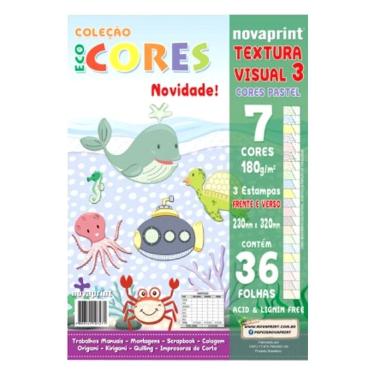 Papel Textura Visual Ecocores n.03 marca novaprint