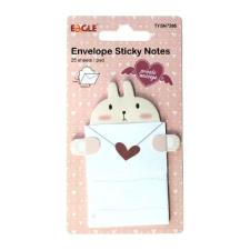 Bloco Post It Envelope Adesivo Coelho Eagle