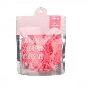 El�stico Rosa Color Bag  C/ 50 Unidades Tilibra