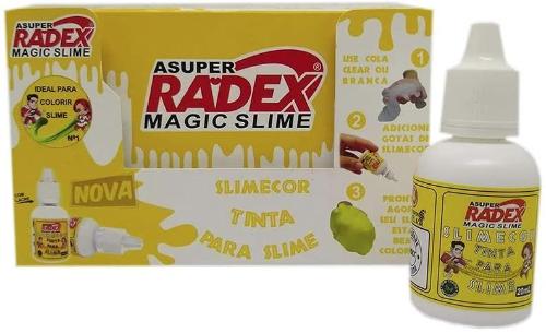TINTA P/SLIME 20ML AMARELO RADEX