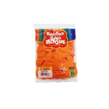 BEXIGA N� 7 LARANJA C/50 UNIDADES S�O ROQUE