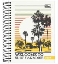 Agenda Espiral Di�ria M4 11,7 X 16,4 Cm Pepper Masculina 2024 Tilibra