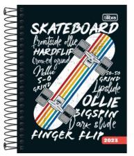 Agenda Espiral Di�ria M4 11,7 X 16,4 Cm Pepper Masculina 2024 Tilibra