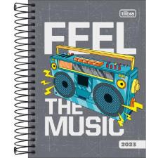 Agenda Espiral Di�ria M4 11,7 X 16,4 Cm Pepper Masculina 2024 Tilibra