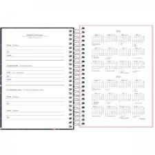 Agenda Espiral Di�ria M4 11,7 X 16,4 Cm Pepper Feminina 2024 Tilibra