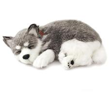 PELUCIA BICHO DORMINHOCO HUSKY SIBERIANO PERFECT PETZZZ