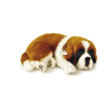 PELUCIA BICHO DORMINHOCO CACHORRO ST BERNARD PERFECT PETZZZ
