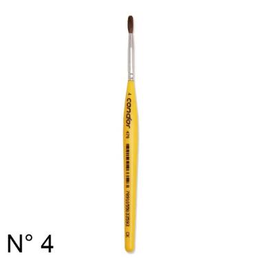 Pincel Redondo Escolar - Ref 470 /4 Condor