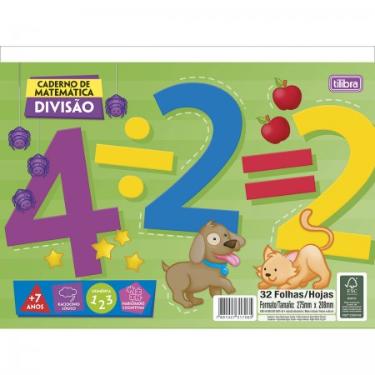 CADERNO ATIVIDADES DE MATEM�TICA DIVIS�O ACAD�MIE 20 FOLHAS TILIBRA