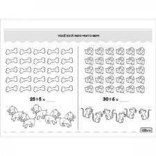 CADERNO ATIVIDADES DE MATEM�TICA DIVIS�O ACAD�MIE 20 FOLHAS TILIBRA