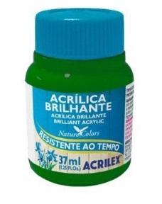 Tinta Acrilica Acrilex Brilhante 037 ml Verde Musgo Acrilex