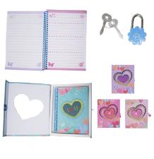 DIARIO C/CADEADO LOVE 60F HA82881