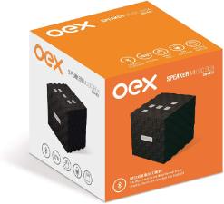 CAIXA DE SOM SPEAKER MUSIC BOX OEX
