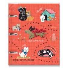 CADERNO ARGOLADO CACHORRO AMIGO FINA ID�IA