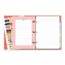 FICH�RIO 3 ARGOLAS 165X230MM - P�SSAROS FINA ID�IA