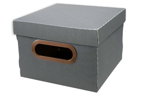 CAIXA ORGANIZADORA LINHO PP CHUMBO DELLO