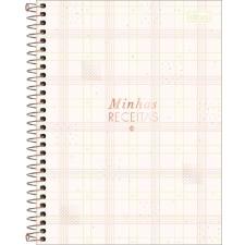 CADERNO DE RECEITAS ESPIRAL CAPA DURA SOHO 80 FOLHAS TILIBRA